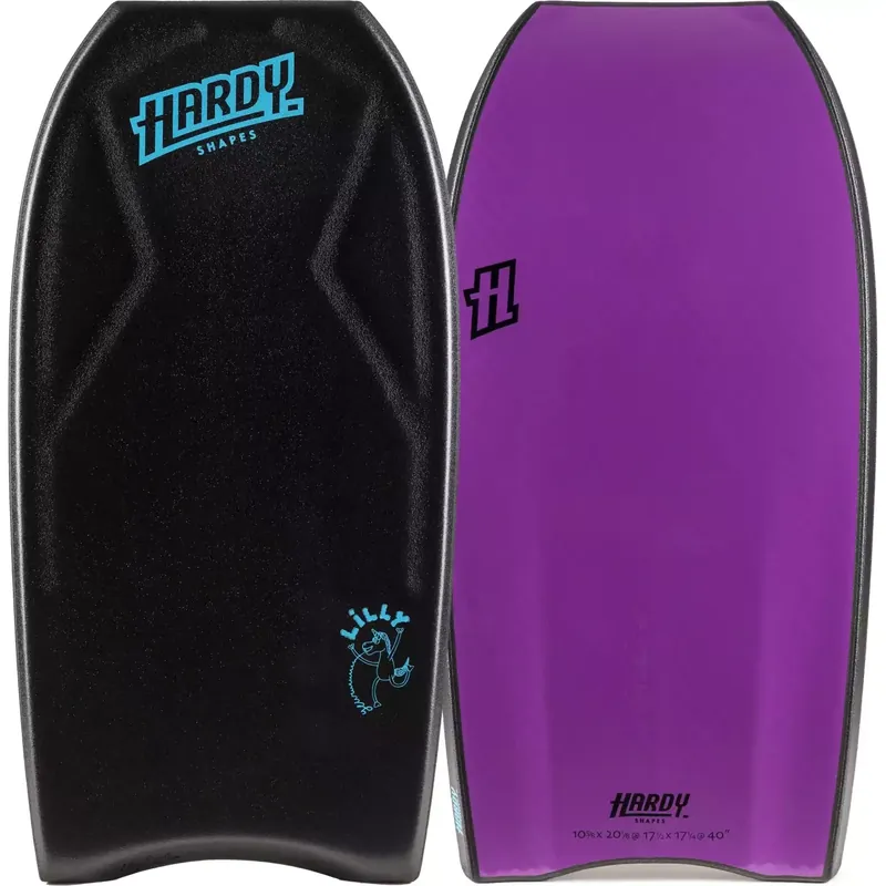 Bodyboard Hardy Shapes Lilly Quad 3.0 K15 PP Black/Purple Aktuell