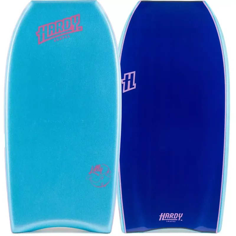Bestseller Bodyboard Hardy Shapes Lilly Charger PE Aqua Blue/Dark Blue