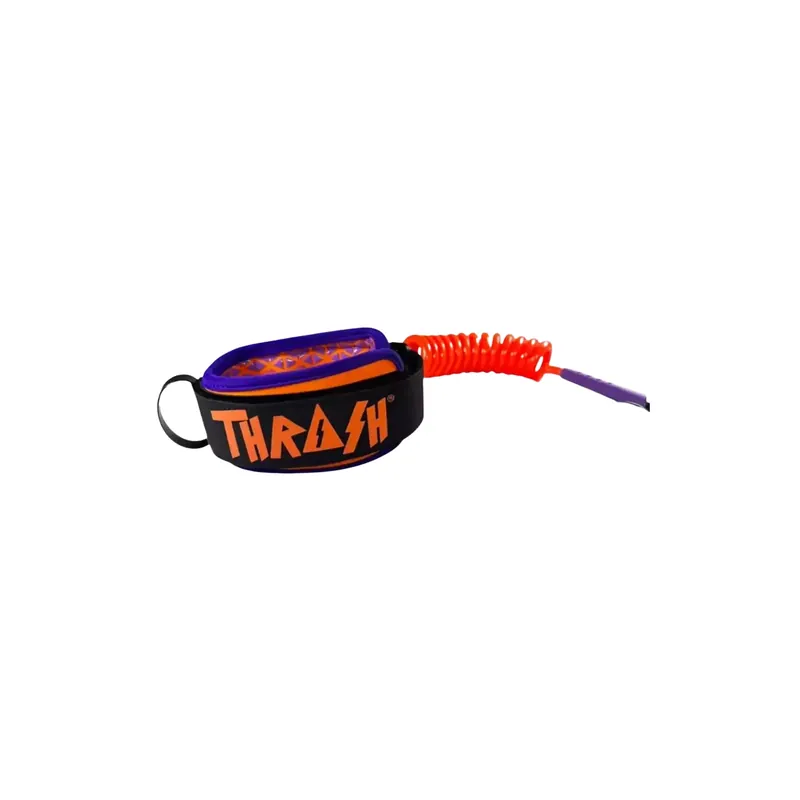 Leash für bodyboard Thrash 9mm Ultra Series Orange/Purple Top-Seller