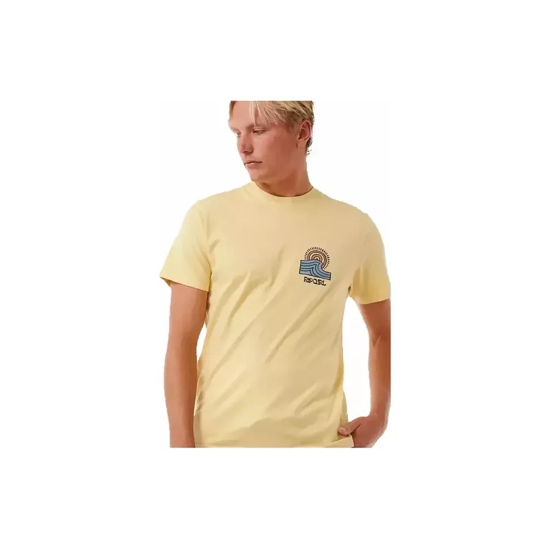 Begrenztes Angebot T-Shirt Rip Curl Salt Water Culture Hazey Straw