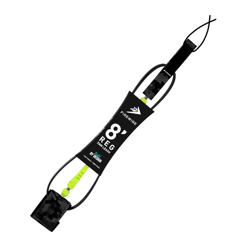 Leash Firewire Regular Black/Yellow Neu Im Sortiment