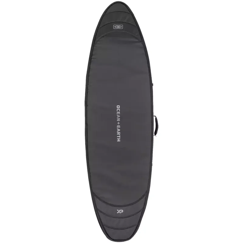 Boardbag Ocean & Earth HYPA Travel Doble Shortboard Black Echt