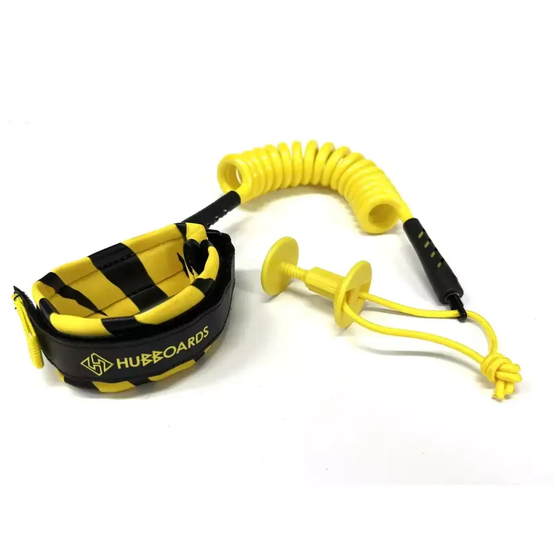 Leash für bodyboard Hubboards bizeps XL Yellow Ausverkauf