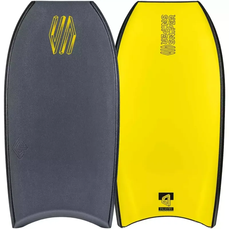 Bodyboard Sniper Prayer DK Dark Grey/Yellow Sonderangebot