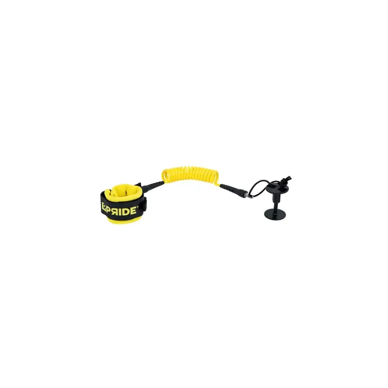 Sonderangebot Leash für bodyboard Pride standard wrist Yellow