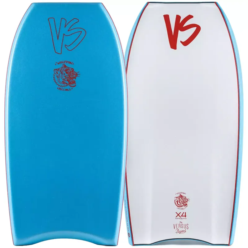 Nur Für Kurze Zeit bodyboard VS Winston McCall X4 Mini QUAD K19 PP Aqua/White