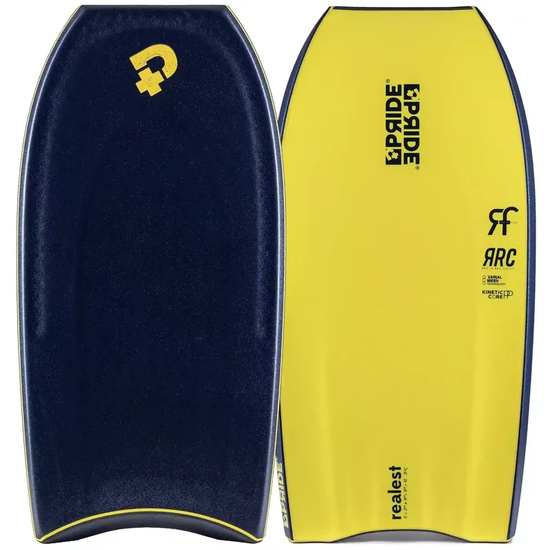 Begrenztes Angebot Bodyboard Pride Realest PP Radial Varial RRC Midnight Blue/Fluro Yellow