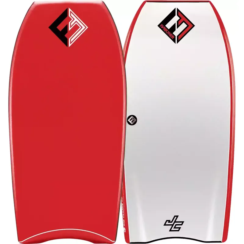 Bodyboard Funkshen Joe Clarke Premium PP Red/White Mega-Angebot