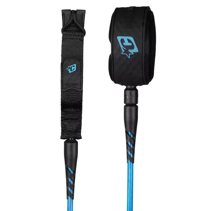Leash surf-Creatures Reliance 2.0 Medium Duty Cyan Twist Black Super-Preis