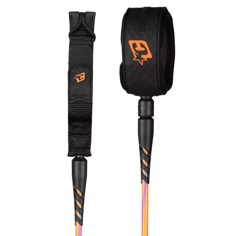 Leash surf-Creatures Reliance 2.0 Standard Duty Hi-Vis Purple Twist Black Aktuell
