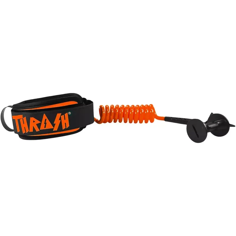 Leash für bodyboard Thrash 9mm Ultra Series Orange/Black Begrenztes Angebot