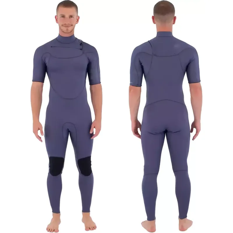 Geprüft Neopren Hurley Advant Air 2/2mm Fullsuit Gym Blue