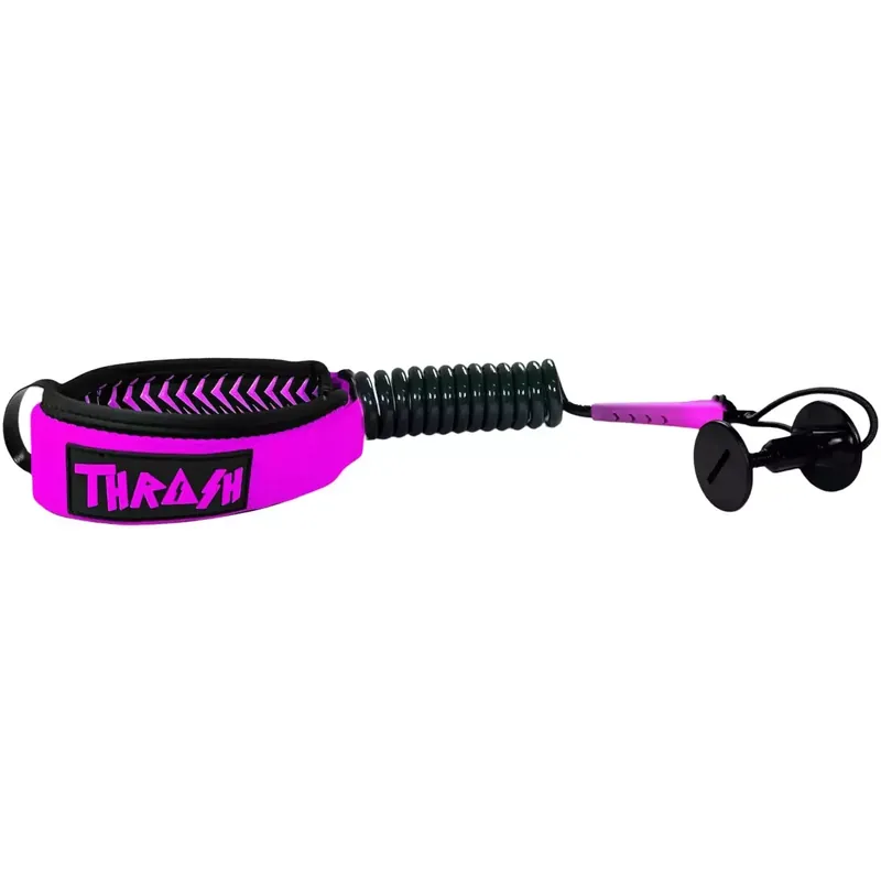 Leash für bodyboard Thrash-Bizeps V-Grip 8mm Black/Pink Solange Der Vorrat Reicht
