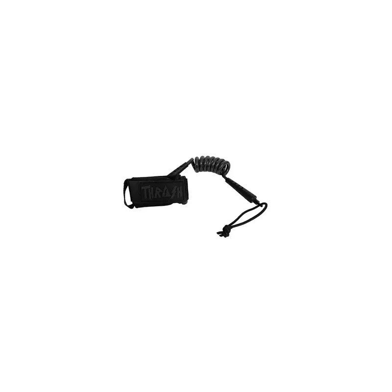 Leash für bodyboard Thrash Cam wrist 8mm Black Echt
