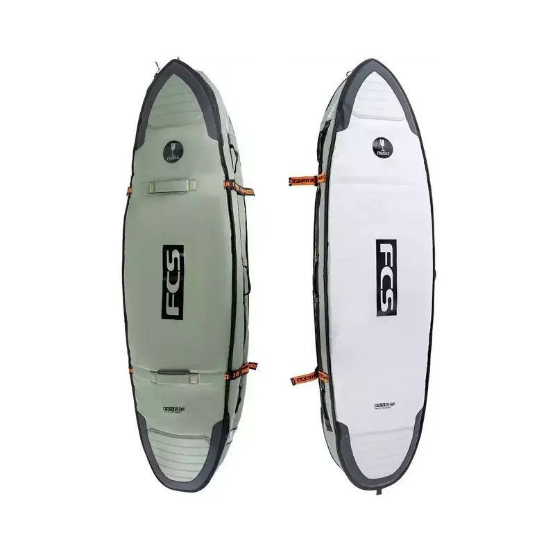 Echt boardbag FCS Travel 3 Shortboard/Fish Alpine