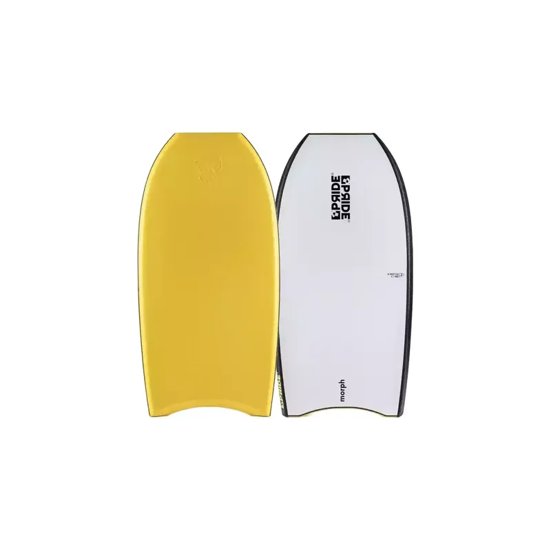 Bodyboard Pride Morph PP+SNPP Yellow/White Begrenztes Angebot