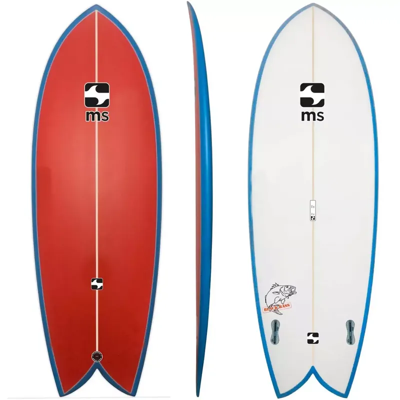 Aktuell Surfbretter Retro Fish MS Black Bass Retro Twin