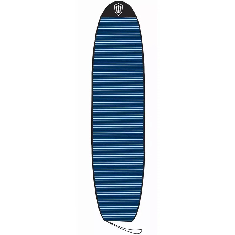 Geprüft Boardbag socken Far-King Long Blue Stripes