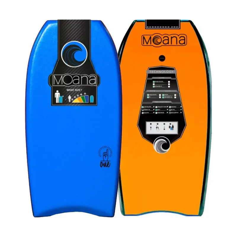 Nur Für Kurze Zeit bodyboard Moana One Blue/Orange