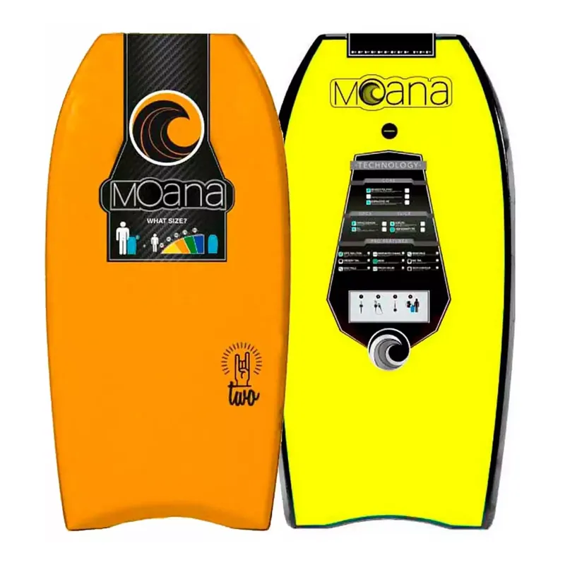 bodyboard Moana Two Orange/Yellow Heißes Angebot