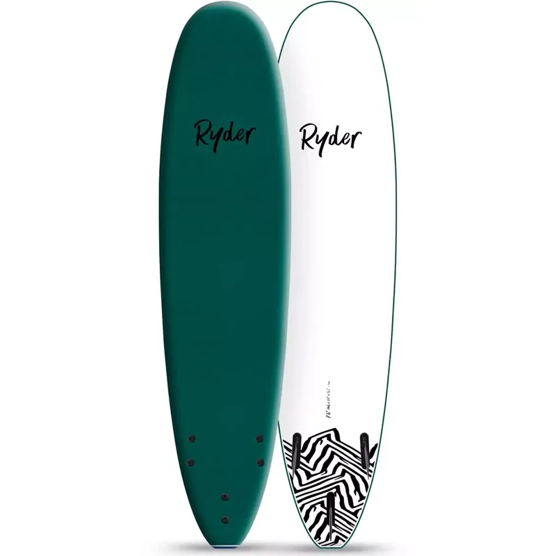 Neue Ware Surfbrett softboard Ryder Mal Mallard Green/White