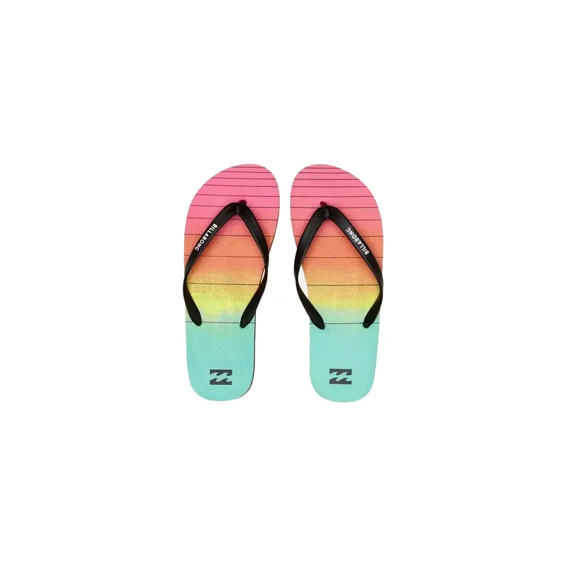 Sale Flip-Flops Von Billabong Tides Print Boy red