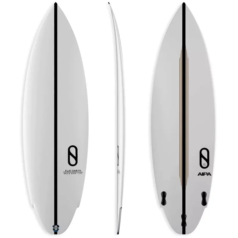 Surfbrett Slater Designs Flat Earth LFT Schwarz/Weiss Jetzt Kaufen