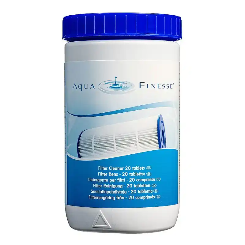 AquaFinesse Filter Cleaner Filterreinigungstabletten 400g (20 Tabletten á 20g) Begrenztes Angebot