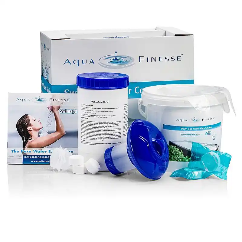 Neue Ware AquaFinesse Swim Spa - Wasserpflege Box mit Chlortabletten