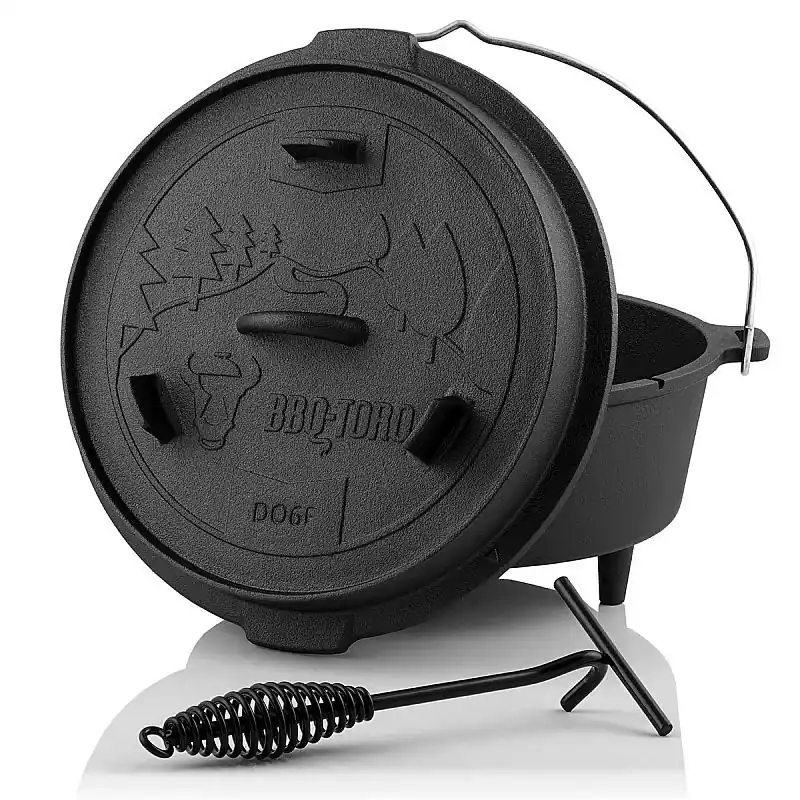 Ausverkauf BBQ-Toro Dutch Oven DO6F 7,3 L Forest Serie