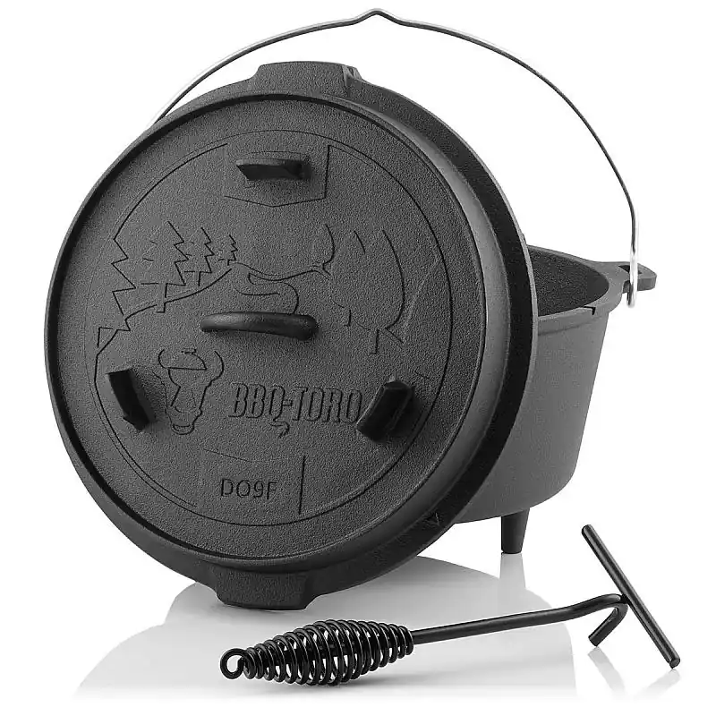 Must-Have BBQ-Toro Dutch Oven DO9F 9,0 L Forest Serie
