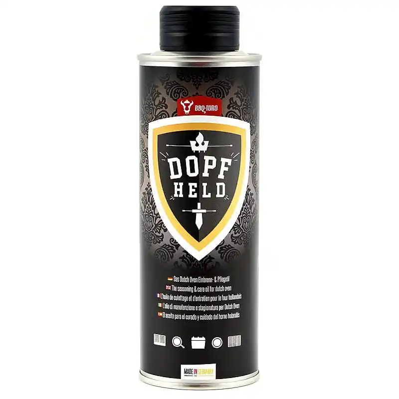 Nur Für Kurze Zeit BBQ-Toro Dopfheld, Einbrenn- und Pflegeöl für Dutch Oven 250 ML