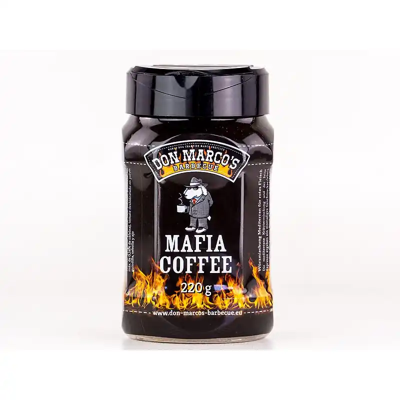 Angebot Don Marco´s BBQ Rub Mafia Coffee, 220g Dose