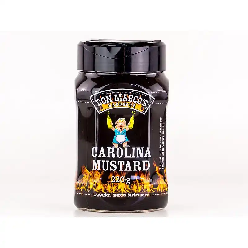 Don Marco´s BBQ Rub Carolina Mustard, 220g Dose Wochenendangebot
