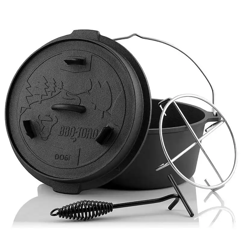 BBQ-Toro Dutch Oven DO6FX 7,3 L Forest Serie Neu Im Sortiment