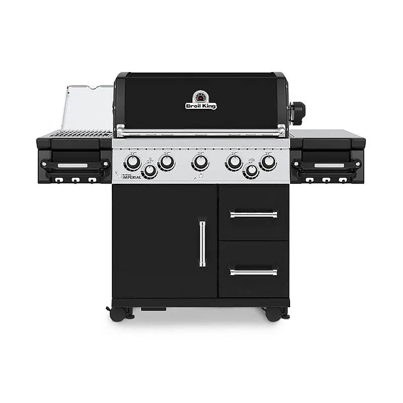 Broil King Imperial 590 IR inkl. Drehspieß und Infrarot Seitenbrenner Markenware