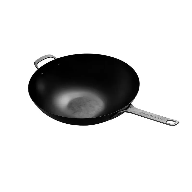 Kamado Karbon Steel Wok Markenprodukt
