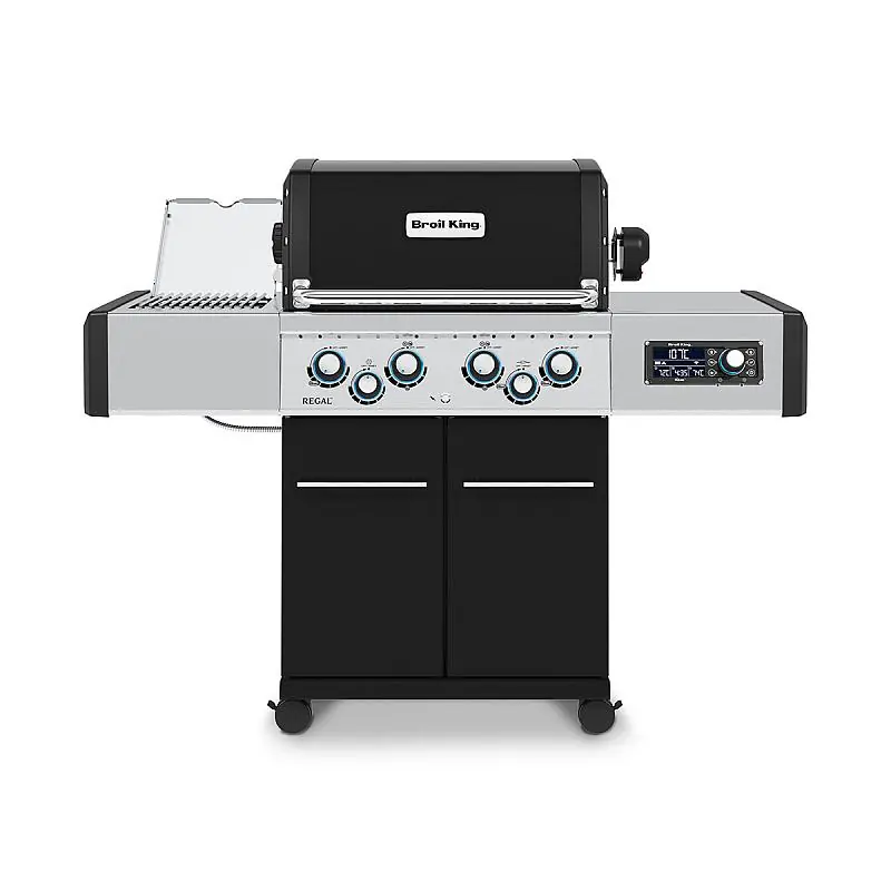 Meistverkauft Broil King REGAL Q 490 IR Gasgrill - Smart Grill mit iQue Intelligent Barbecue inkl. Drehspieß und Infrarot-Seitenbrenner
