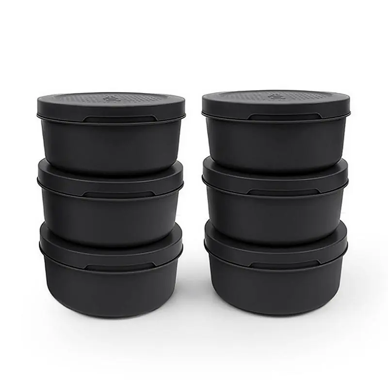 ZiiPa Pizzateig Boxen Spetina Charbon 6er Set Günstig
