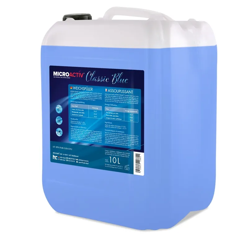 10 L Microactiv® Weichspüler Classic Blue Nur Heute