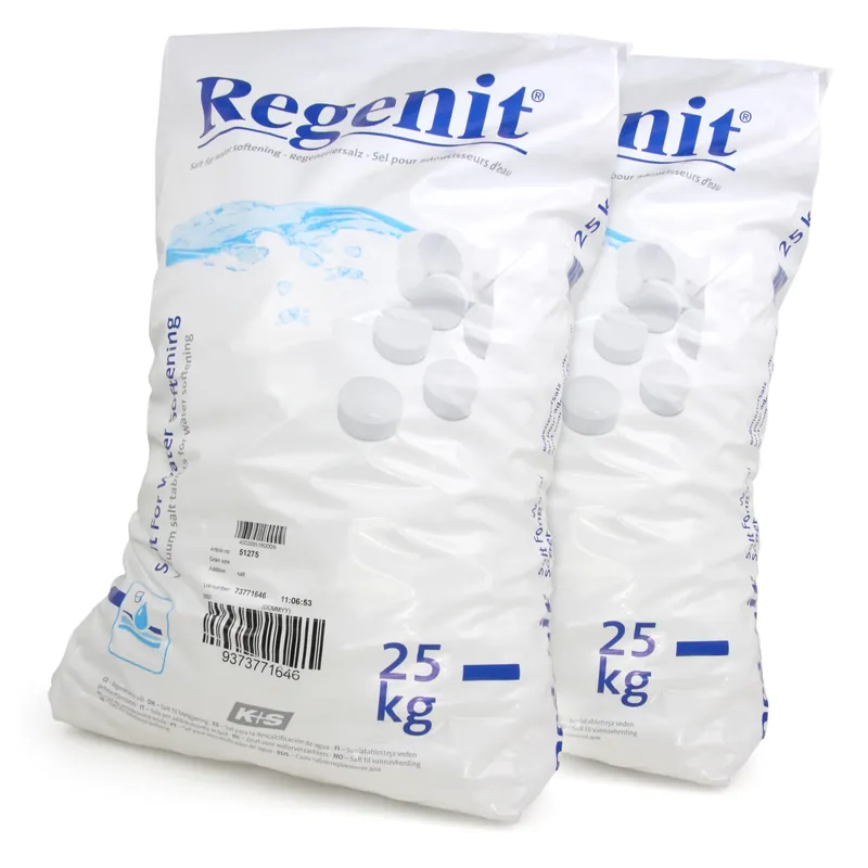 25 kg Regenit® Siedesalztabletten zur Regenerierung von Wasserenthärtungsanlagen Geprüft