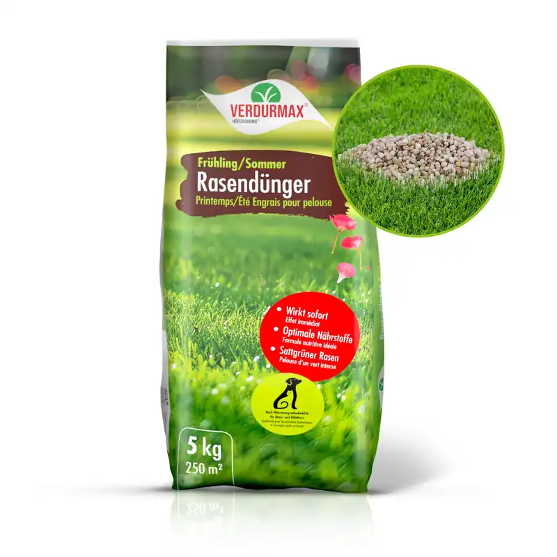 5 kg VERDURMAX® Rasendünger Frühling / Sommer Letzte Chance