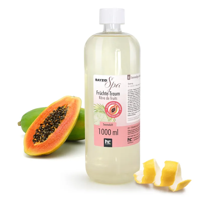 1 L BAYZID® SPA Saunaaufguss Früchte-Traum Geprüft