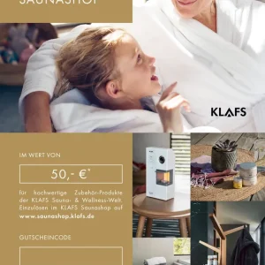 50€ - KLAFS Geschenkgutschein Geprüft