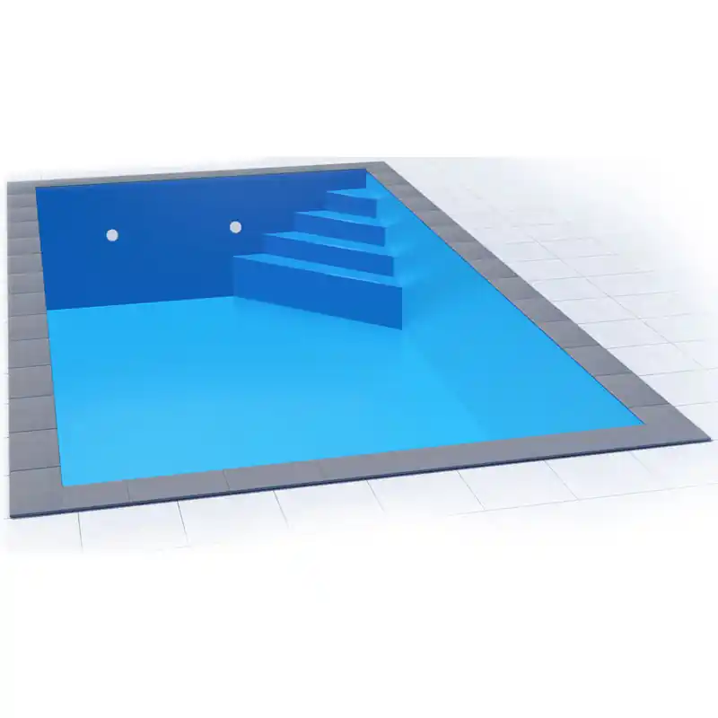 Styropor Pool Set 7 x 3,5 x 1,5 m Ecktreppe Oblique Wochenendangebot
