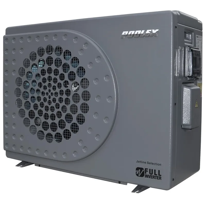 Poolex Jetline Pool Wärmepumpe 12kW Full-Inverter 45-65m3 WIFI Poolheizung Cover Markenware