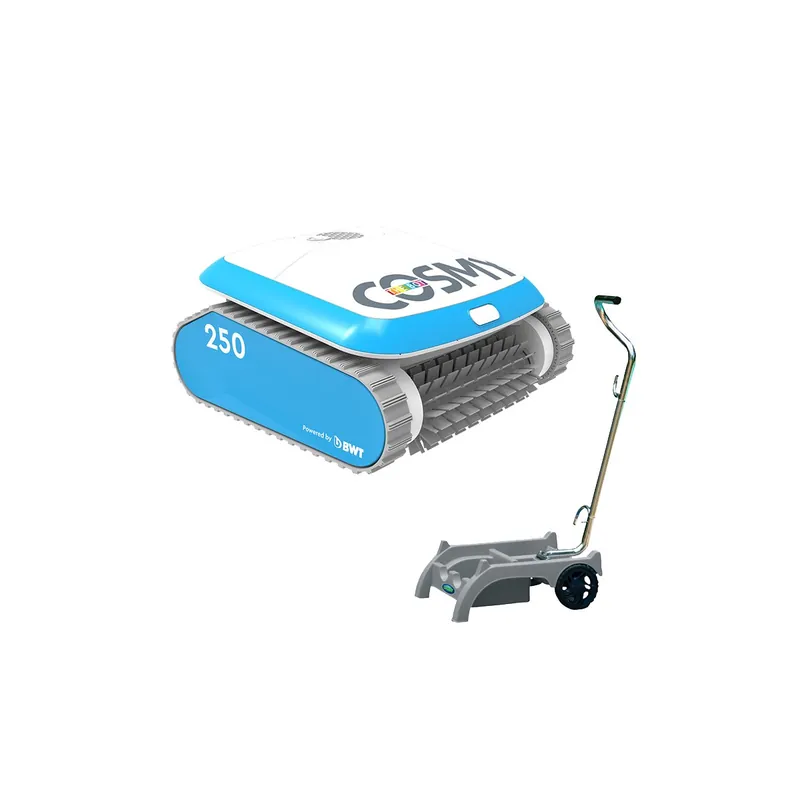 BWT Cosmy 250 Poolroboter Schwimmbad Boden+Wand mit APP und CADDY Poolsauger Direktkauf