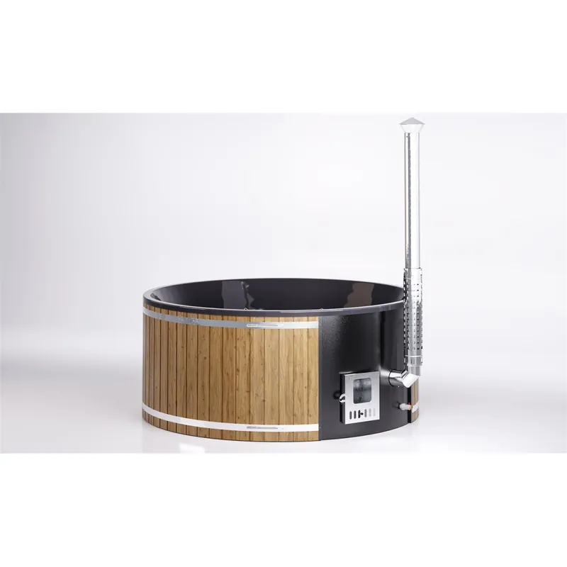 MOJO Badefass Badezuber 200mm HOTTUB mit Acryl-Schale Modell CLASSIC Round IN Neu Im Sortiment