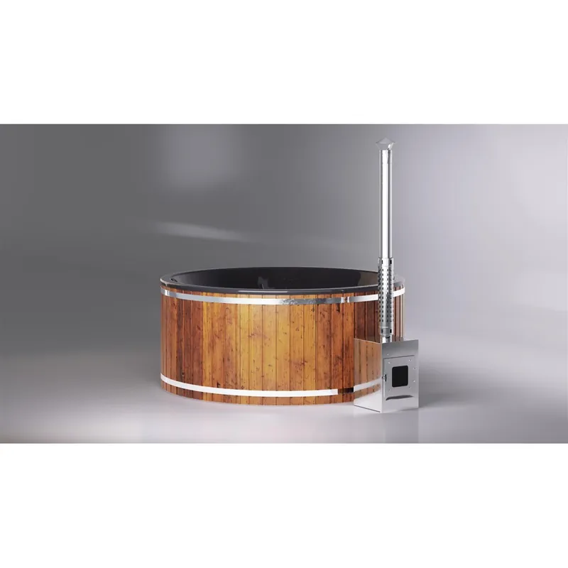 MOJO Badefass Badezuber 200mm HOTTUB mit Acryl-Schale Modell CLASSIC Round Out Saisonangebot