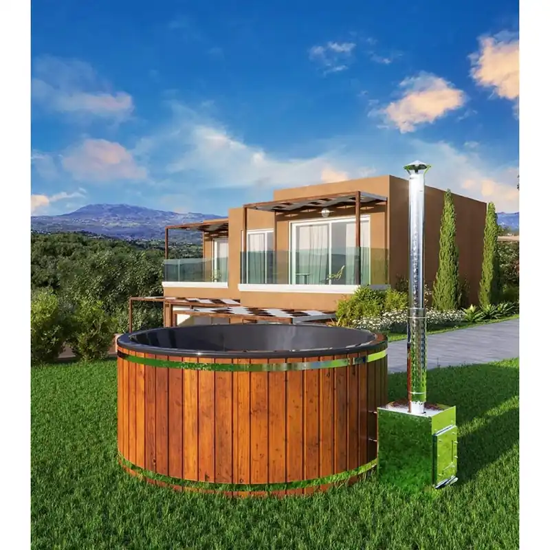 XANTUM RoundOut 200 mm GRAU EXTERN Badefass Badezuber HOTTUB Acryl Nur Heute